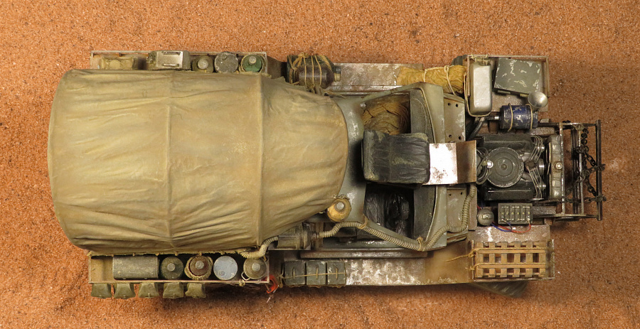 Car from Mad Max - Under the Dome of Thunder - Post apocalypse, Auto, Modeling, Stand modeling, Creation, Scale model, Crazy Max, Karopka, Diorama, Longpost