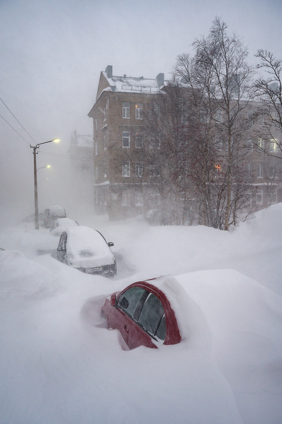 Snowogeddon in the Murmansk region - My, North, Kola Peninsula, Bad weather, Snowfall, Khibiny, Longpost