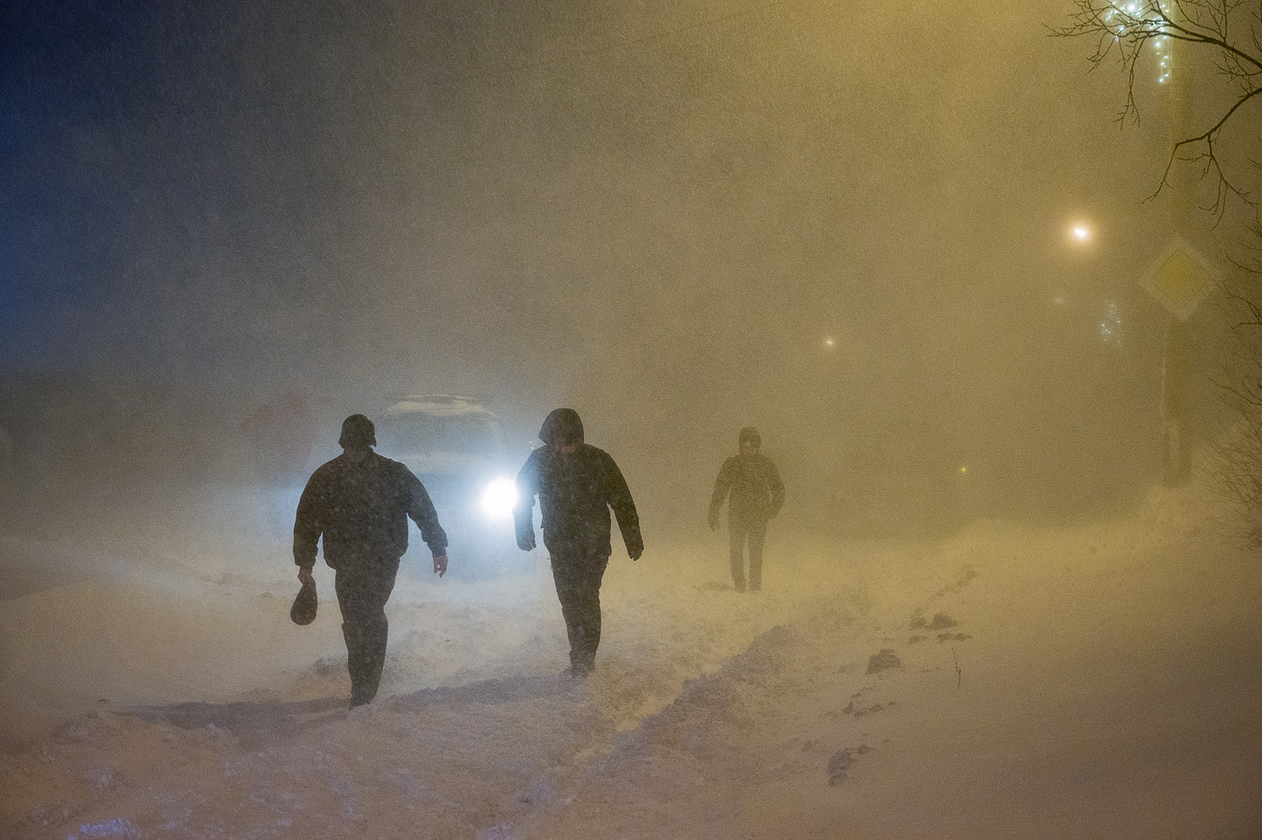 Snowogeddon in the Murmansk region - My, North, Kola Peninsula, Bad weather, Snowfall, Khibiny, Longpost