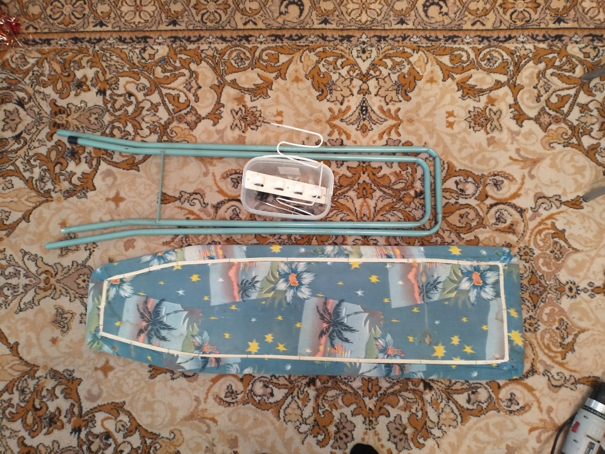 Restoration of the ironing board - My, With your own hands, Longpost, Restoration, Needlework with process