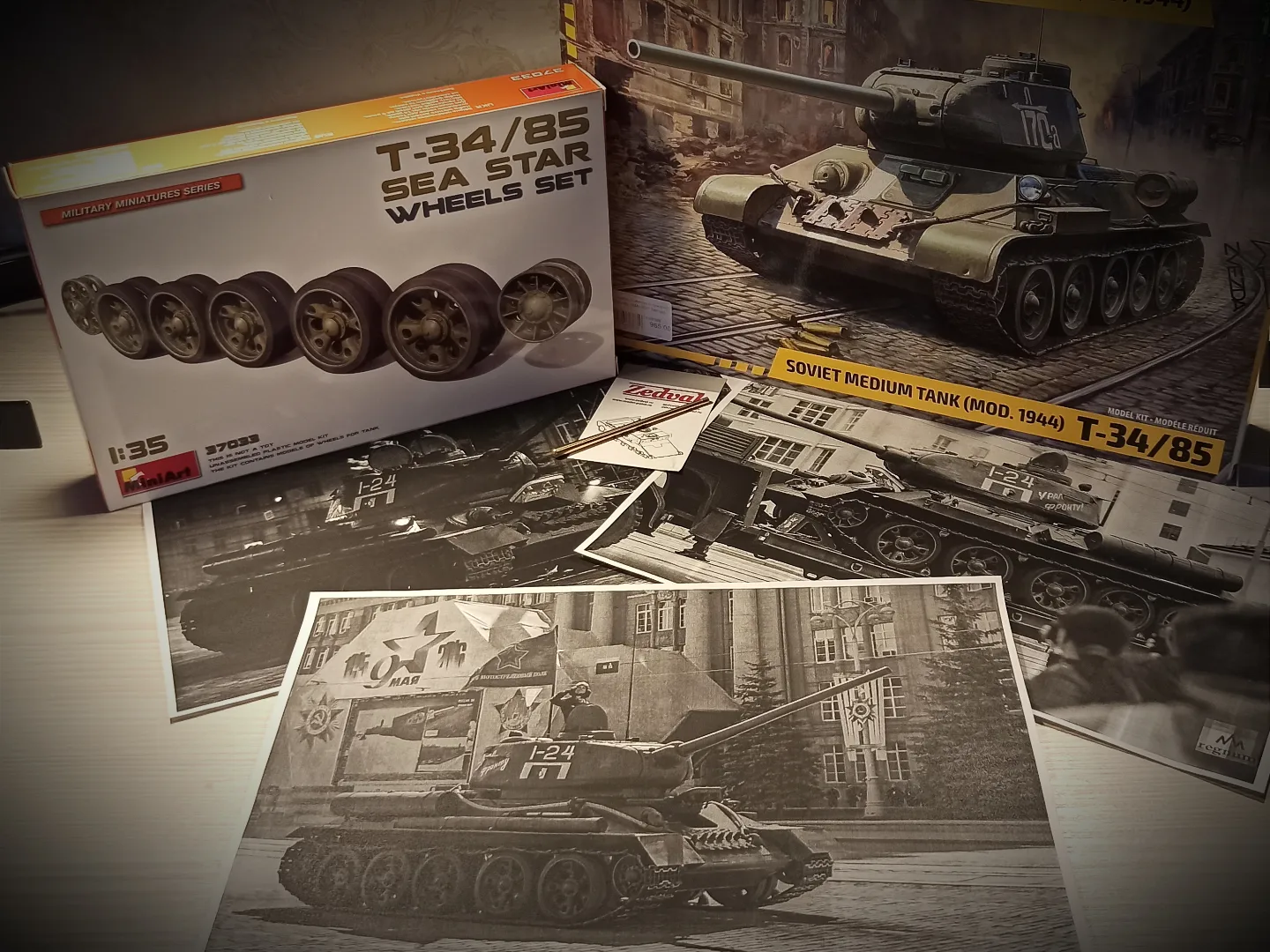 Project T-34/85 Front - My, the USSR, T-34, Scale model, Tanks, Hobby, Collection, Longpost