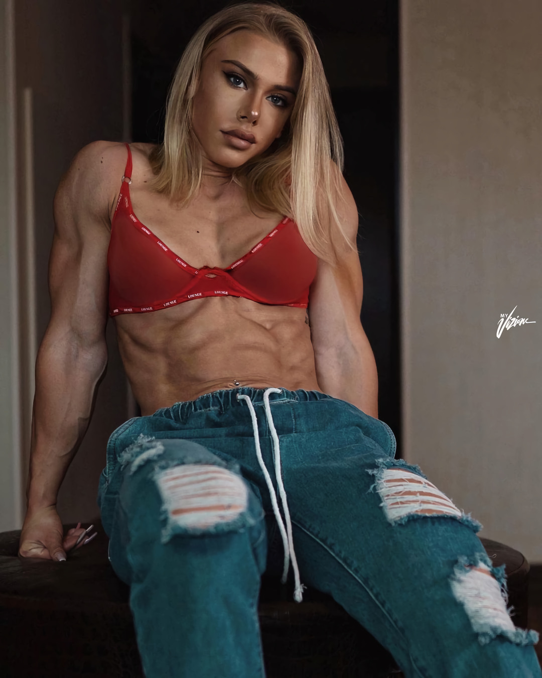 Samantha Jerring (@samanthajerring) - NSFW, Samantha Jerring, Strong girl, Sleep-Sleep, The photo, Girls, Sports girls, Body-building, Bodybuilders, Video, Longpost