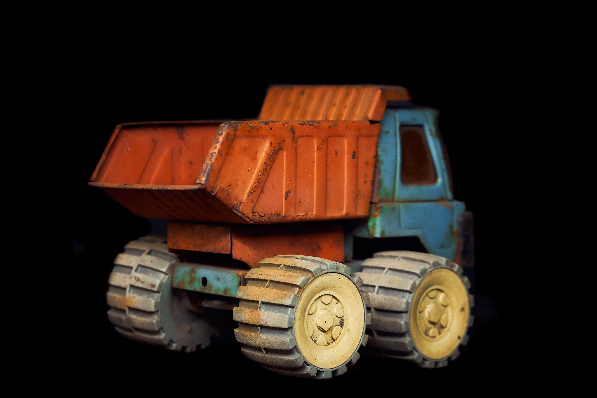 Toy of the USSR dump truck - bigfoot Saratov plant - My, the USSR, Made in USSR, Toys, Old things, Antiques, Collecting, Toy car, Car