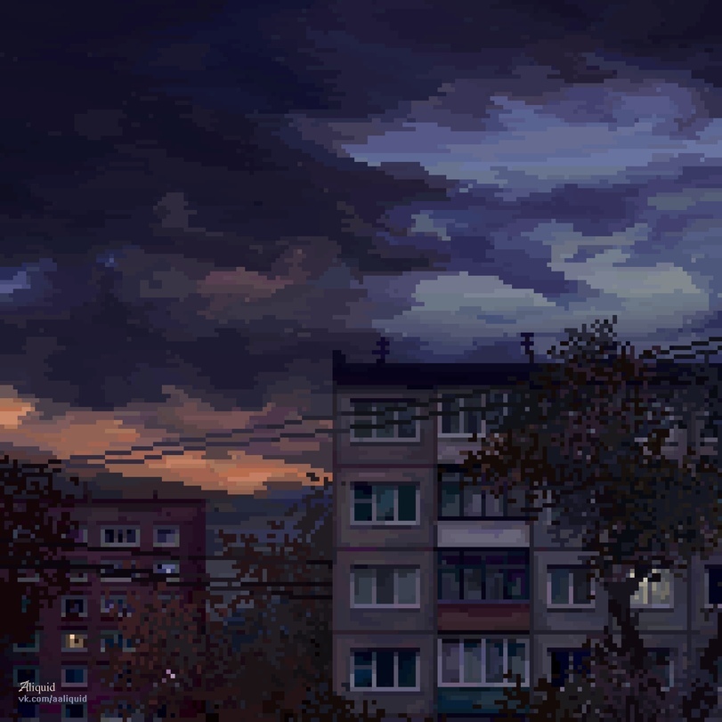 Пиксель-арты - Пиксельные, Pixel Art, Россия, Атмосфера, Ламповость, Арт, Длиннопост