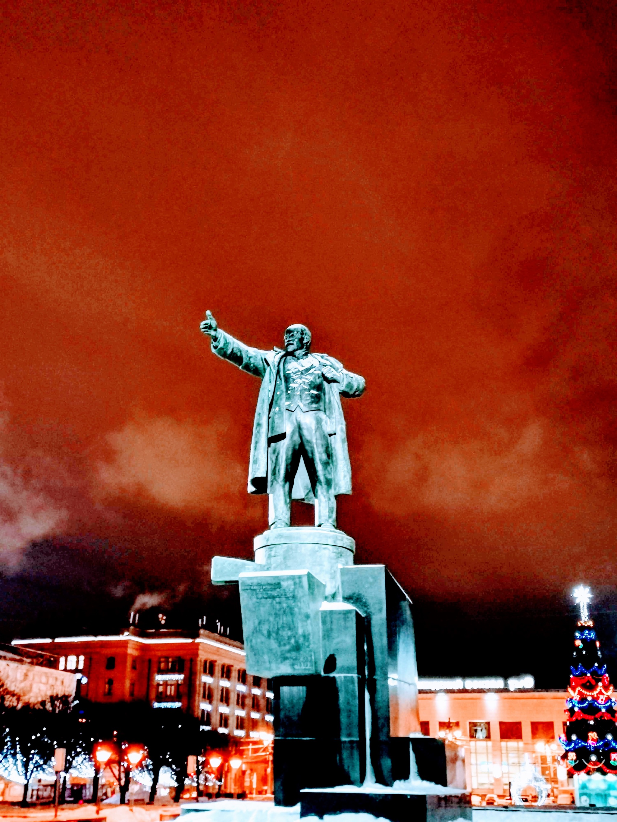 City of Revolutions - My, Lenin, Monument, Railway station, Saint Petersburg, October Revolution