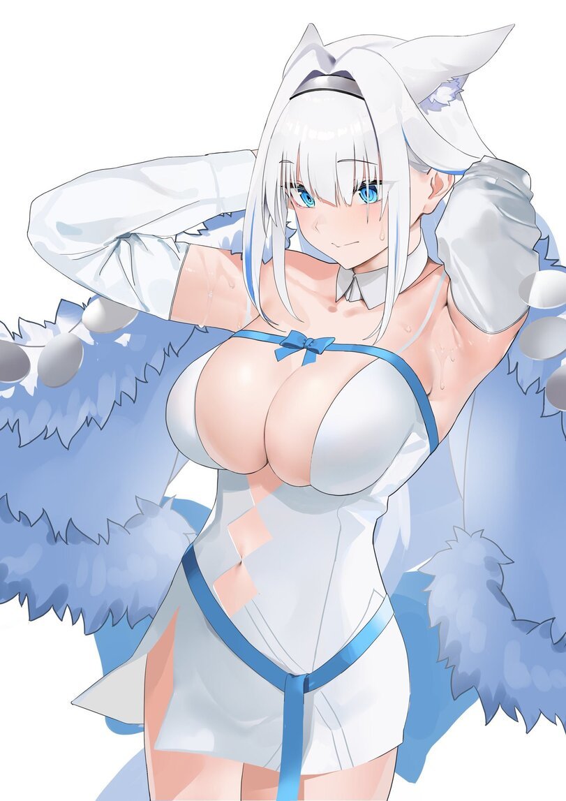 Bogatyr - NSFW, Anime, Anime art, Art, Hand-drawn erotica, Games, Fate, Fate grand order, Dobrynya Nikitich (fgo), Neko, Longpost, Animal ears