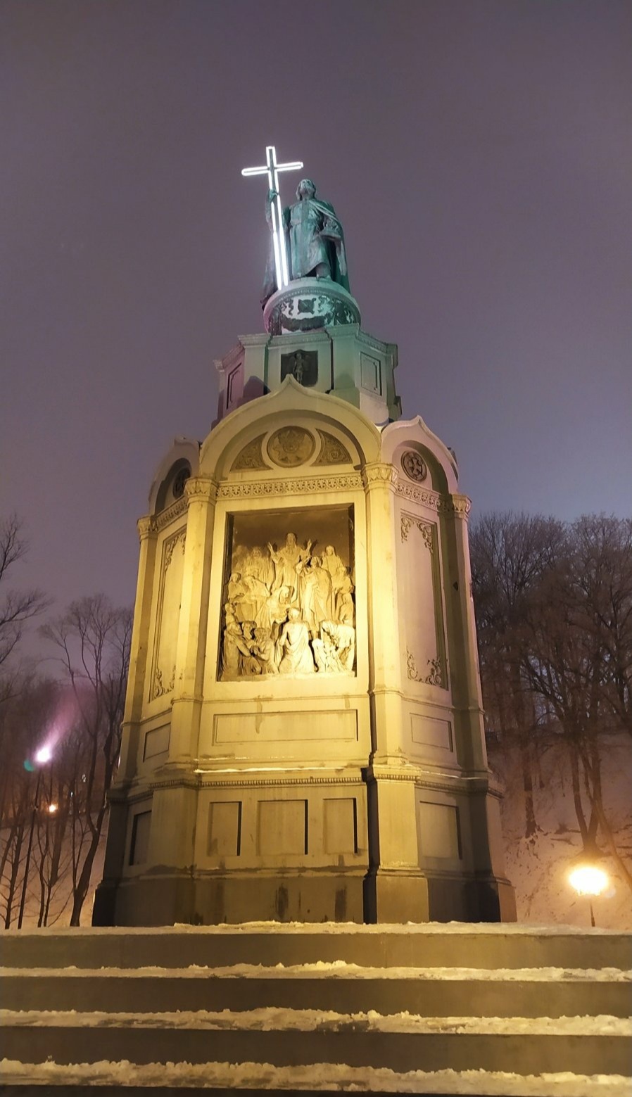 Kyiv, Monument to Vladimir the Great - My, Monument, The photo, sights, Art