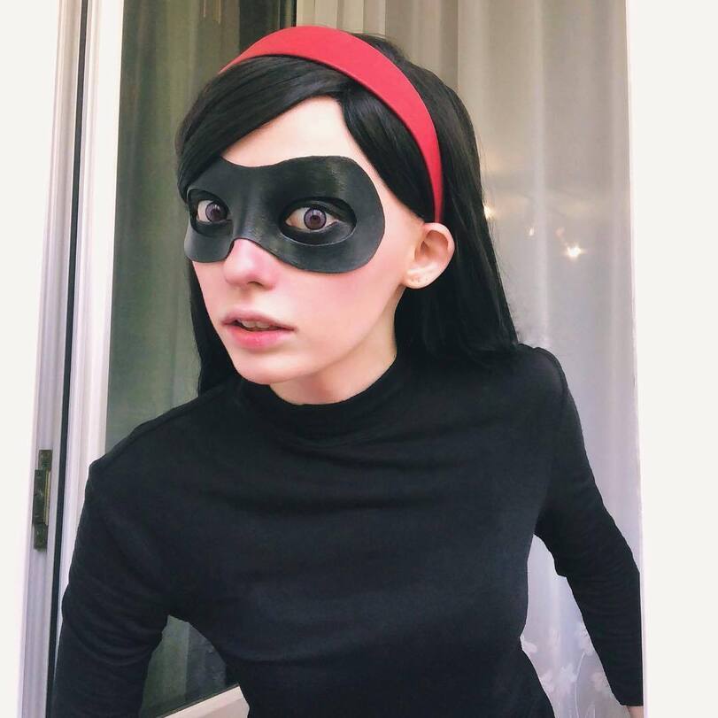 Violet Parr - Violet Parr, Косплей, Мультфильмы, Длиннопост