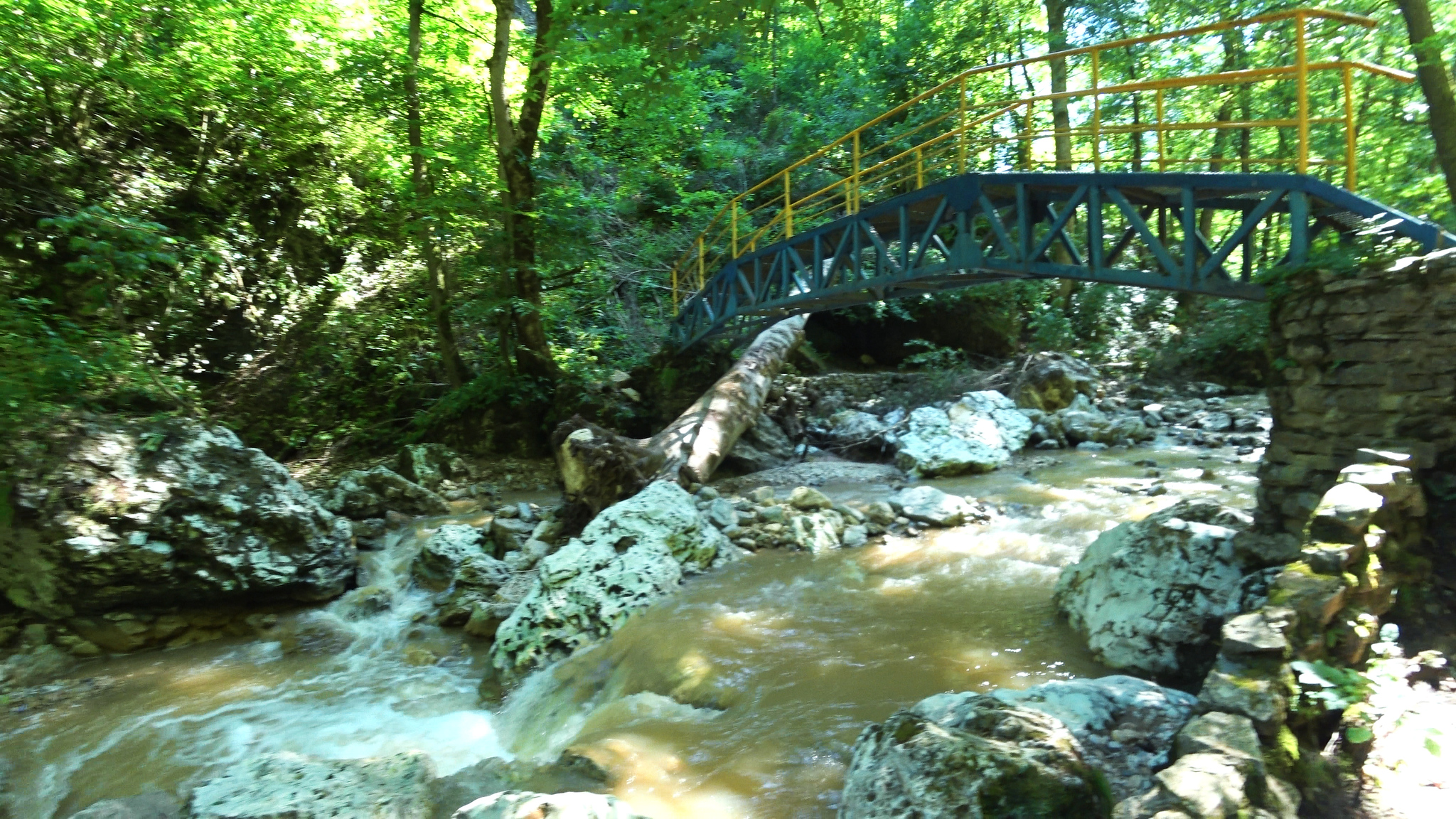 Rufabgo Waterfalls in Adygea - My, Travel across Russia, Travels, The mountains, Nature, Hike, Republic of Adygea, Waterfall, Rufabgo Falls, Mountain tourism, Landscape, The nature of Russia, Tourism, River, Road trip, Video, Longpost, Video blog