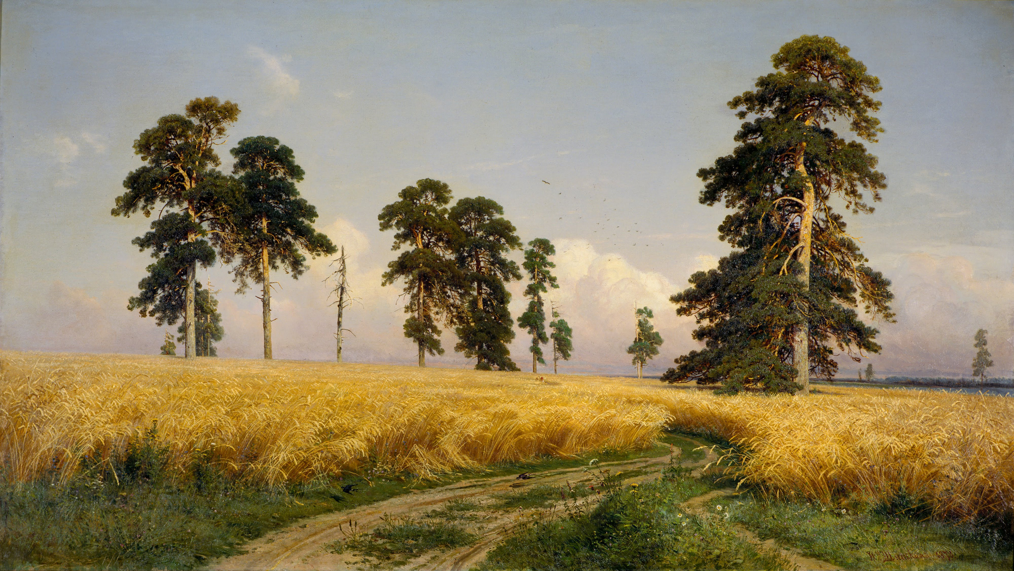 Christmas trees are sticks, it's Shishkin! - Ivan Shishkin, Russian painting, Milota, Longpost