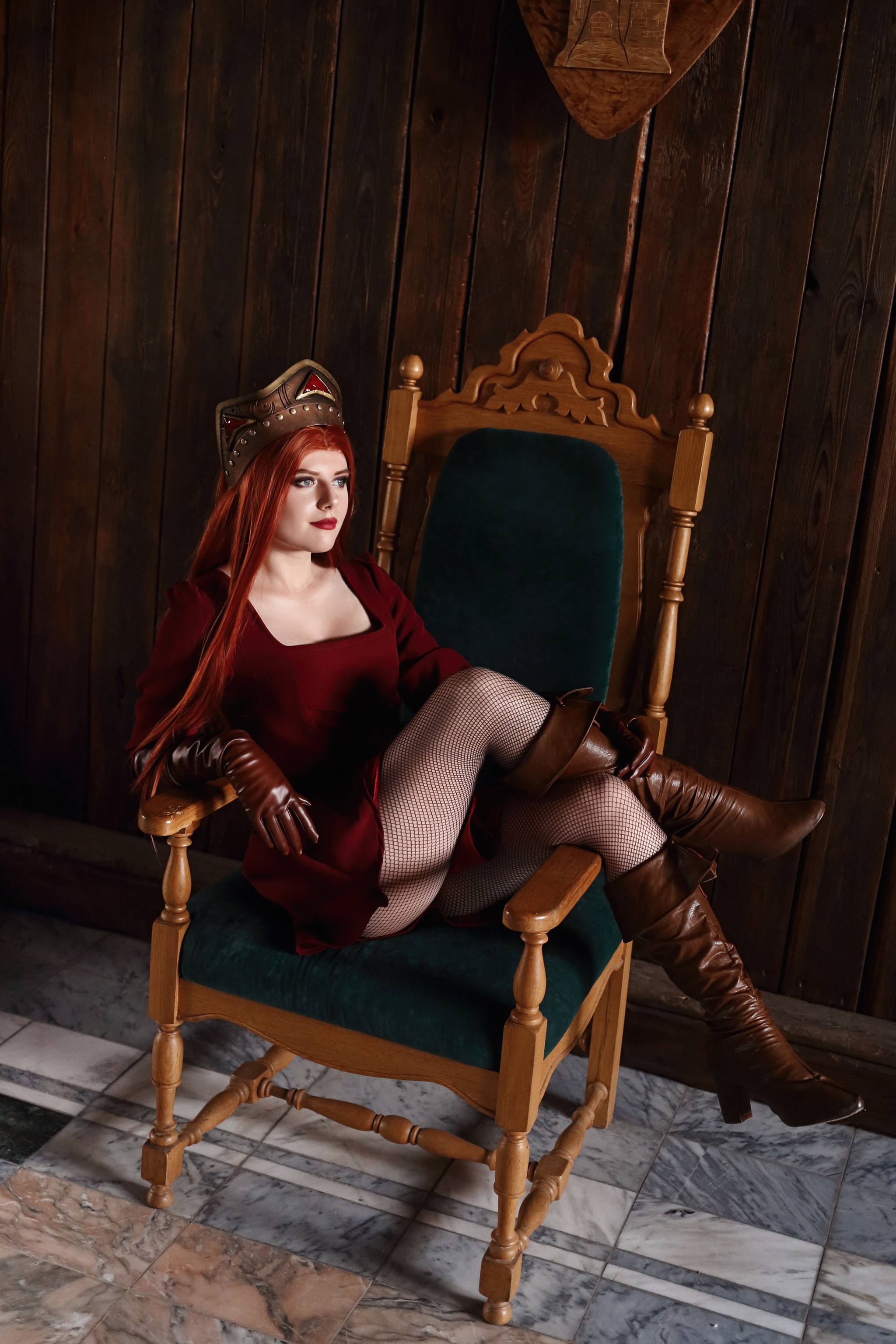 Adda the White | «The Witcher» - My, Witcher, Princess Adda, Stryga, Temeria, Cosplay, Longpost, Girls, Redheads