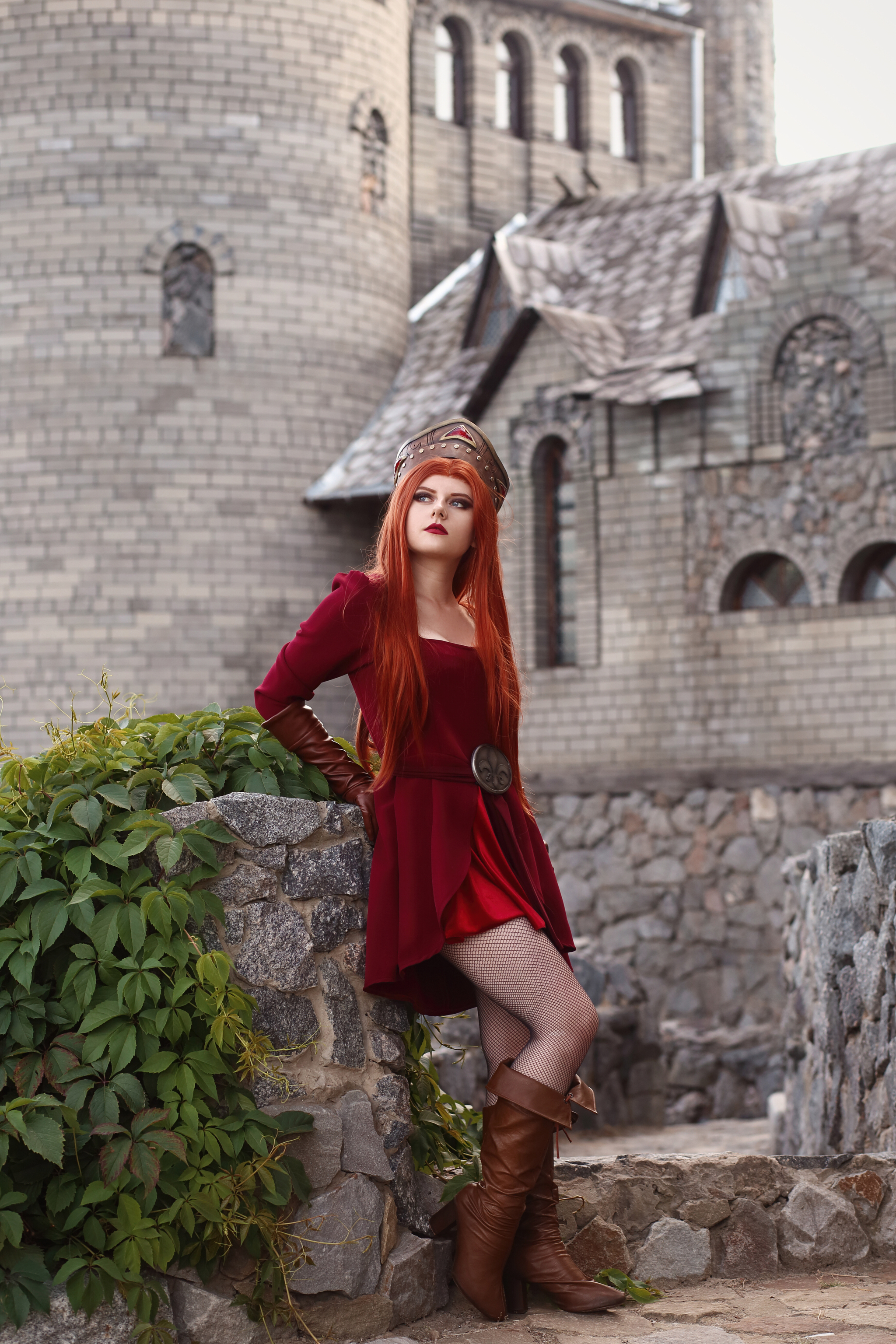 Adda the White | «The Witcher» - My, Witcher, Princess Adda, Stryga, Temeria, Cosplay, Longpost, Girls, Redheads