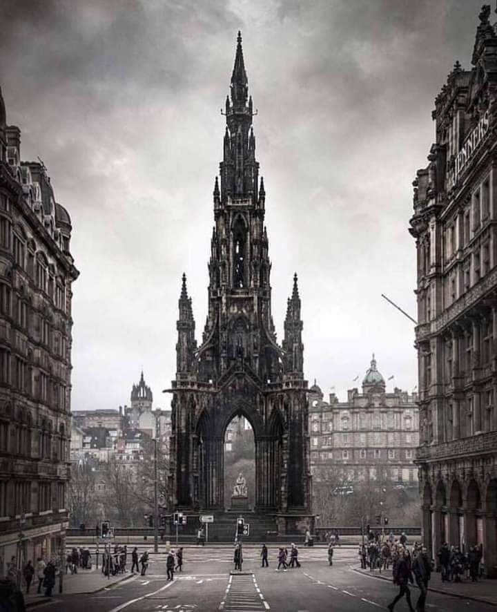 Edinburgh, a city taken from the Harry Potter books - Edinburgh, Color correction, Longpost