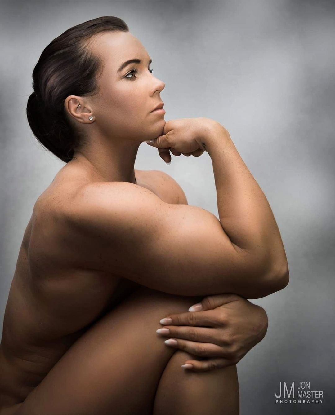 Jannicke Kirkelund - NSFW, Girls, Strong girl, Sports girls, Bodybuilders, Body-building, Body Fitness, Fitness, Video, Longpost