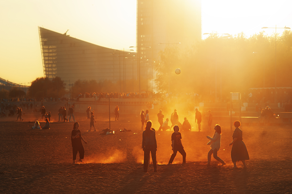 Summer evening - My, The photo, Saint Petersburg, Town, Summer, Evening, Manual optics, Lakhta Center