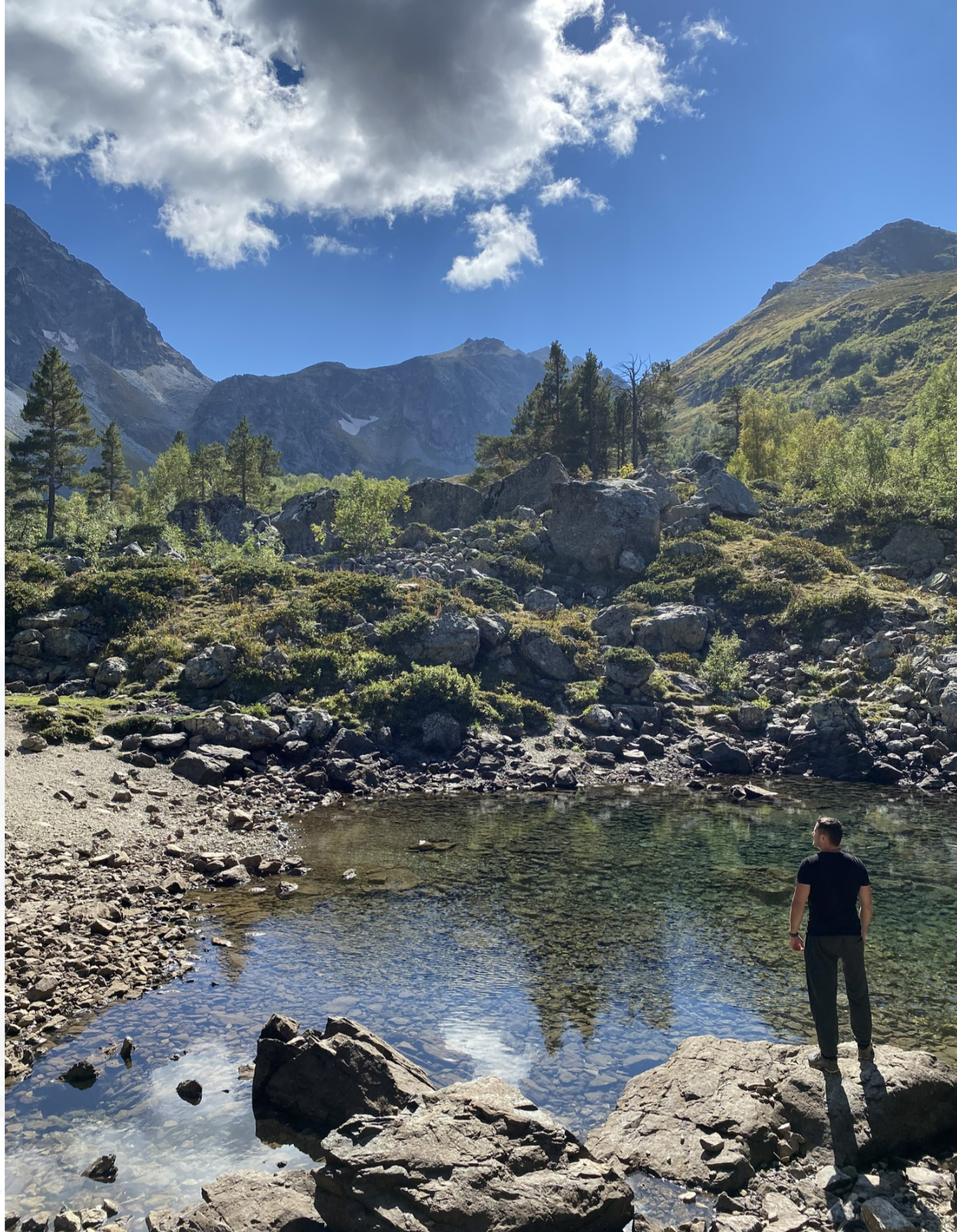 Arkhyz 2021: Taulu glade and route to the lakes of the Orlyonok gully - My, Travels, Caucasus, Nature, Russia, beauty of nature, Mountain tourism, Tourism, Lake, Waterfall, The nature of Russia, Travel across Russia, Arkhyz, Video, Longpost, Video blog