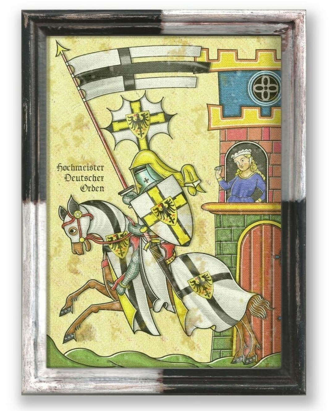 Ich zoch mir einen valken - Miniature, Germany, Knights, Longpost