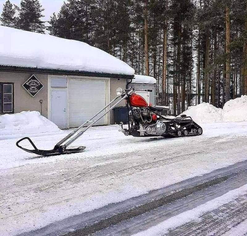 На дачу на стиле - Снегоход, Мото, Зима