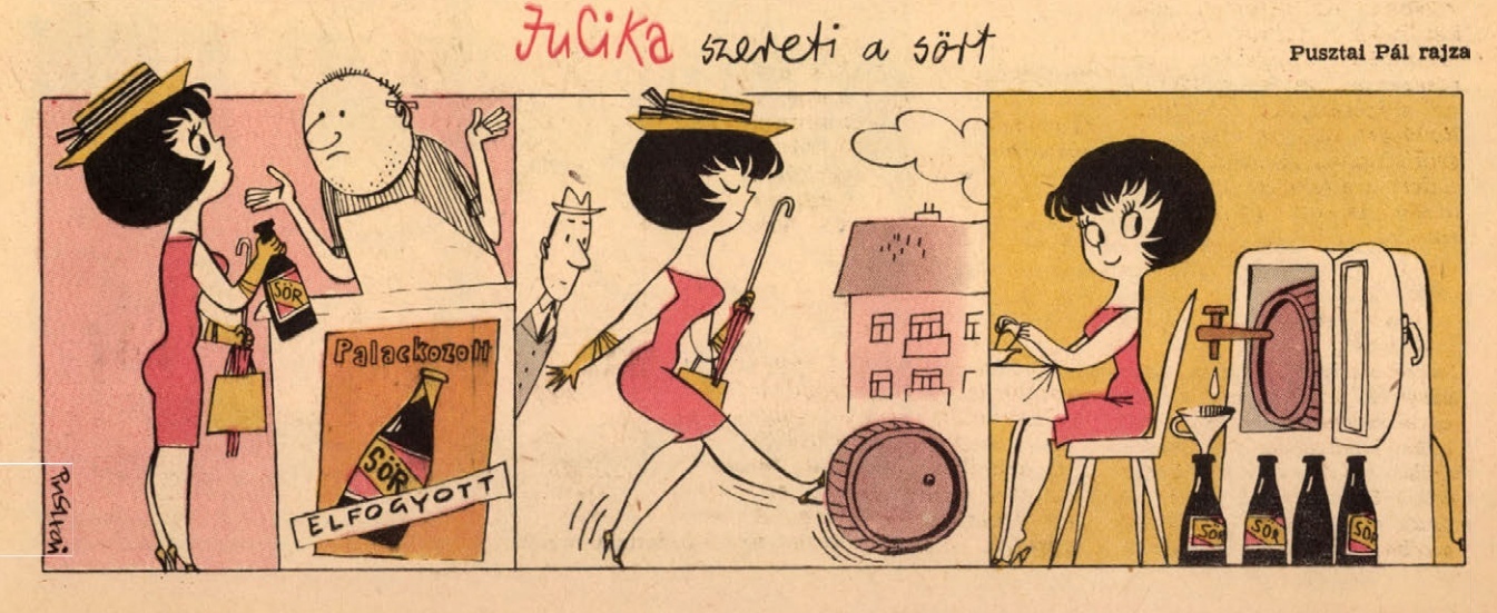 Jucika Hungarian comics - Comics, Hungary, Longpost, Jucika, Repeat