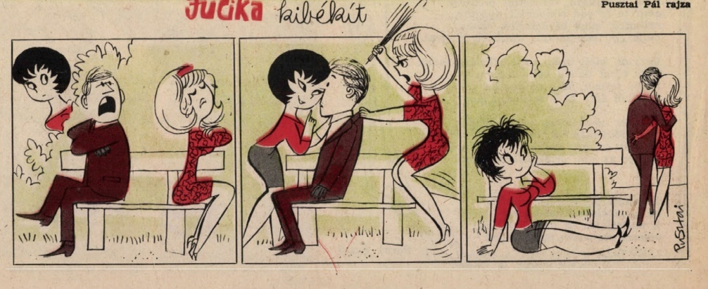 Jucika Hungarian comics - Comics, Hungary, Longpost, Jucika, Repeat