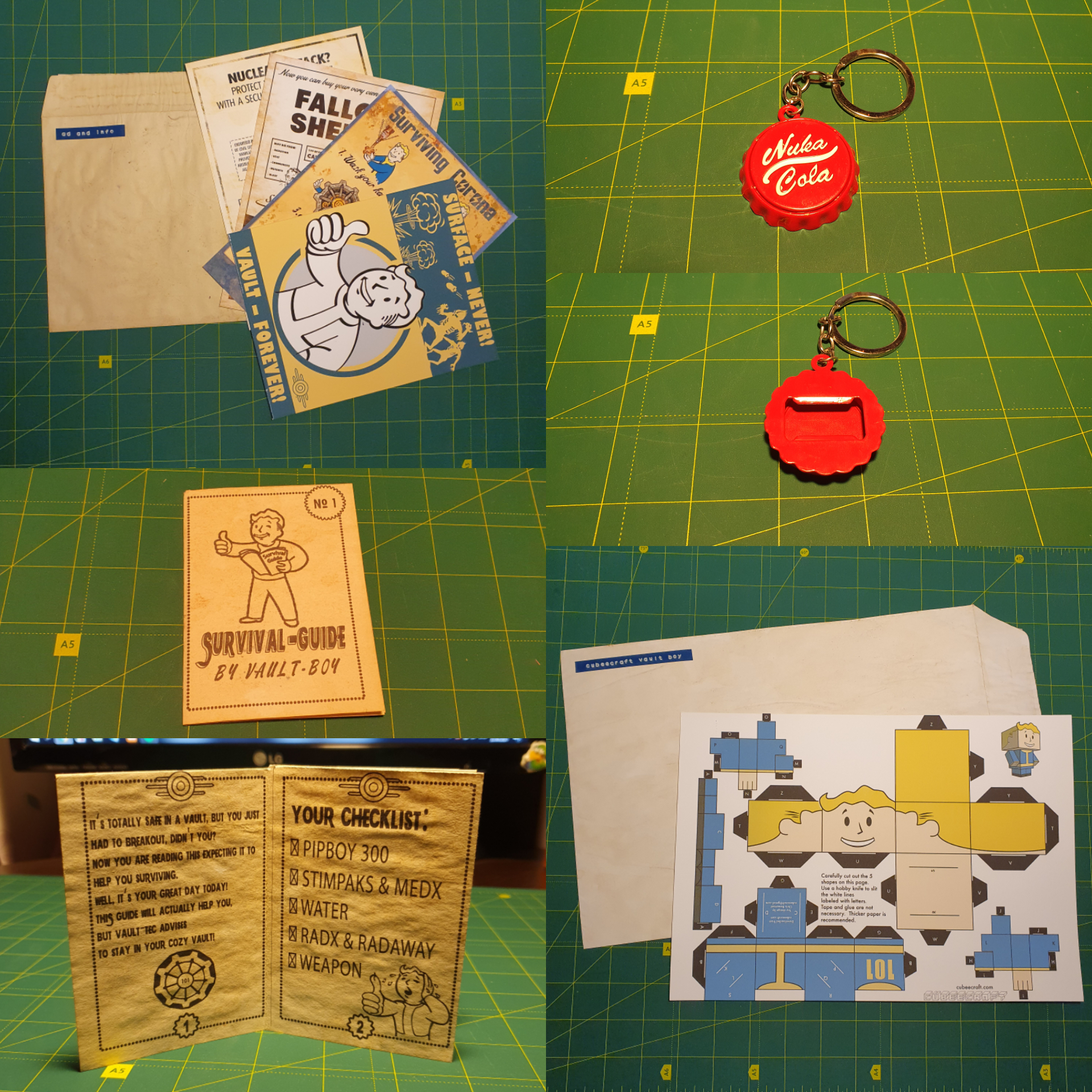 Fallout birthday kit or how I made a gift for six months - My, Craft, With your own hands, Needlework, Fallout, Fallout 4, Presents, Video, Longpost, Needlework with process