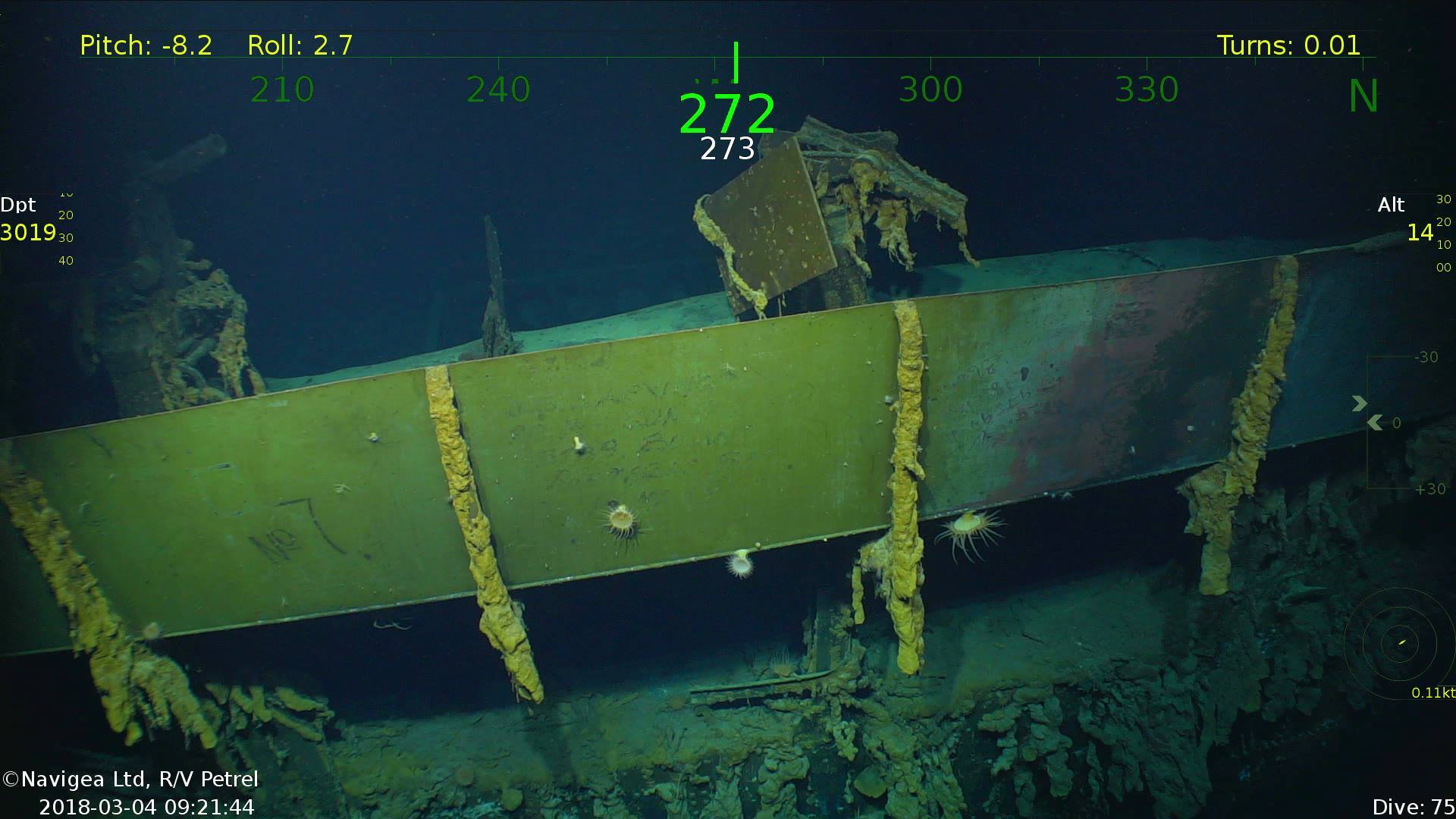 Continuation of the post Amazing preservation for seventy-six years under water - Bottom, Depth, Pacific Ocean, Coral, Aviation, Fleet, Airplane, Aircraft carrier, The Second World War, Research, Bathyscaphe, Interesting, Robot, The photo, Naval battles, Reply to post, Longpost