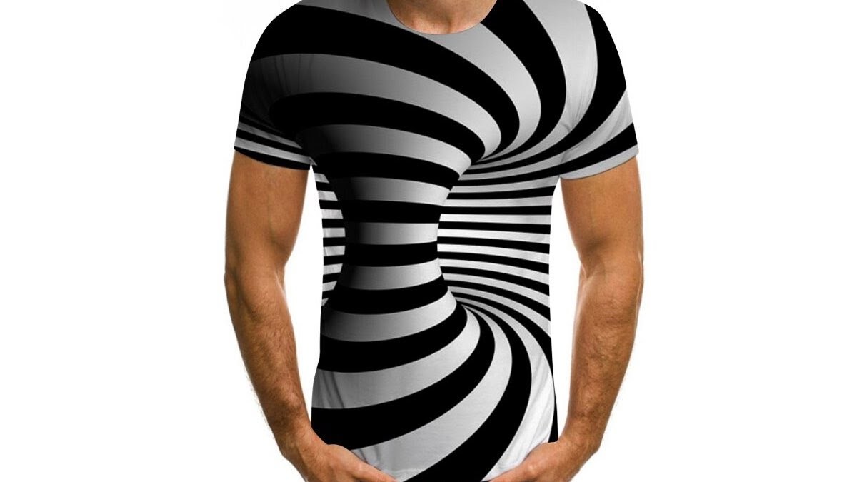 Response to the post The Biggest Optical Illusion I've Ever Seen - T-shirt, Print, Optical illusions, Screenshot, Comments on Peekaboo, Reply to post, Longpost