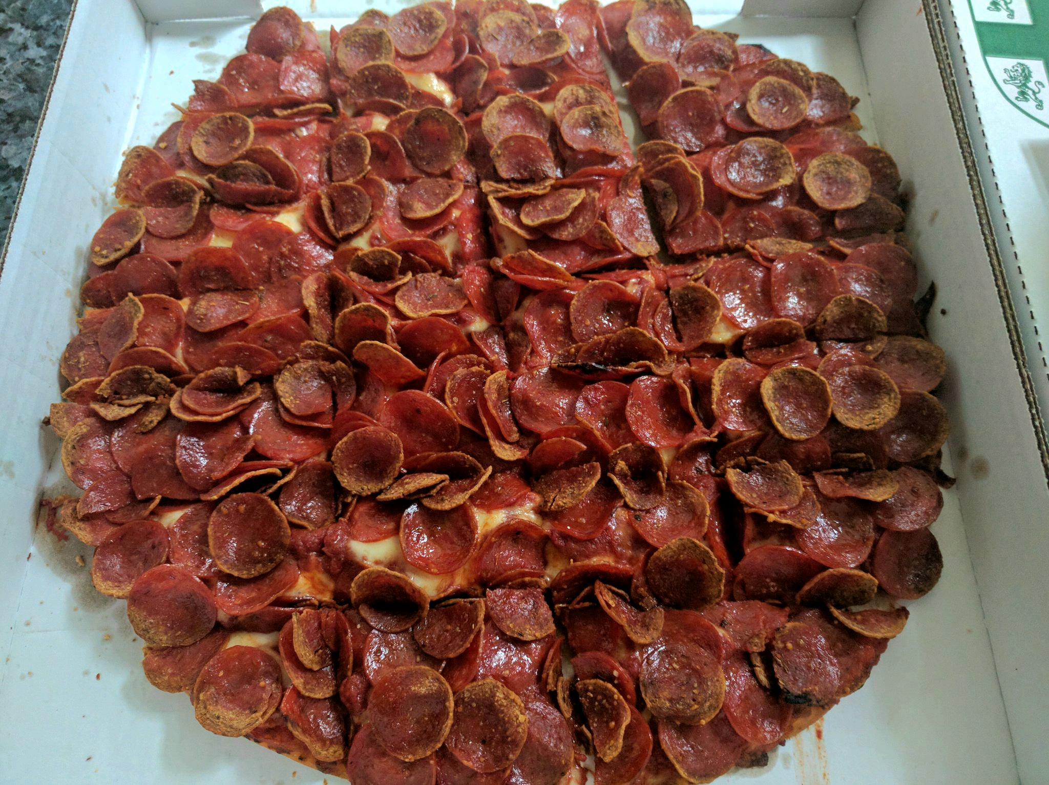 Double pepperoni, please - Pizza, Food, Sausage, Reddit