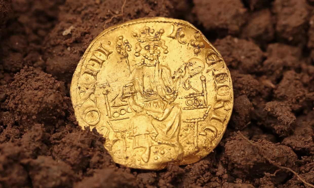 Accidentally found a rare coin went under the hammer for almost a million dollars - Archaeological finds, Rare coins, Gold coins, a penny, Devonian, Great Britain, Auction, Longpost