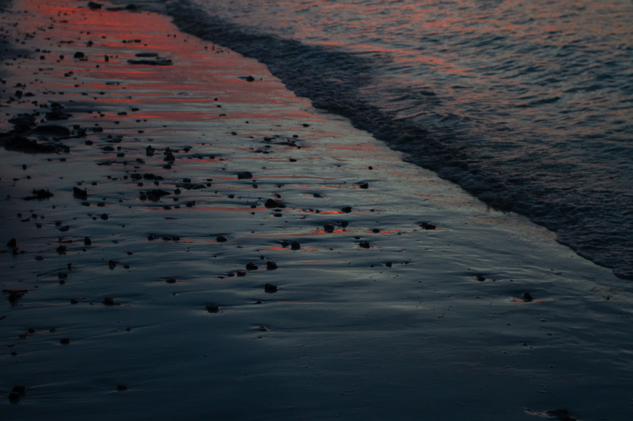 Mirror Sand - My, The photo, Canon, Ocean, Atlantic Ocean, Cuba, Sunset