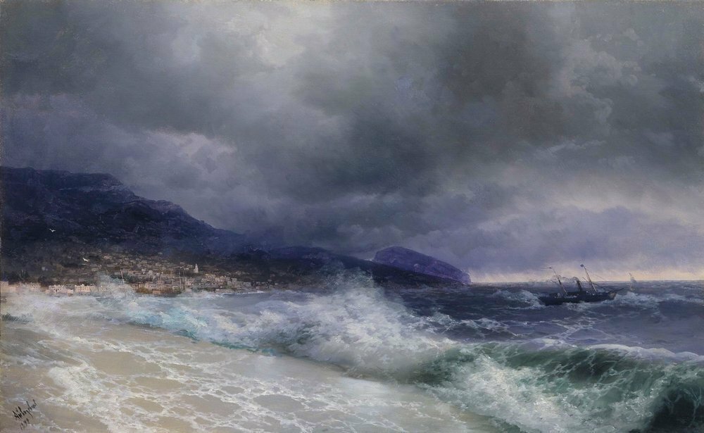 Aivazovsky - Russian painting, Aivazovsky, Longpost