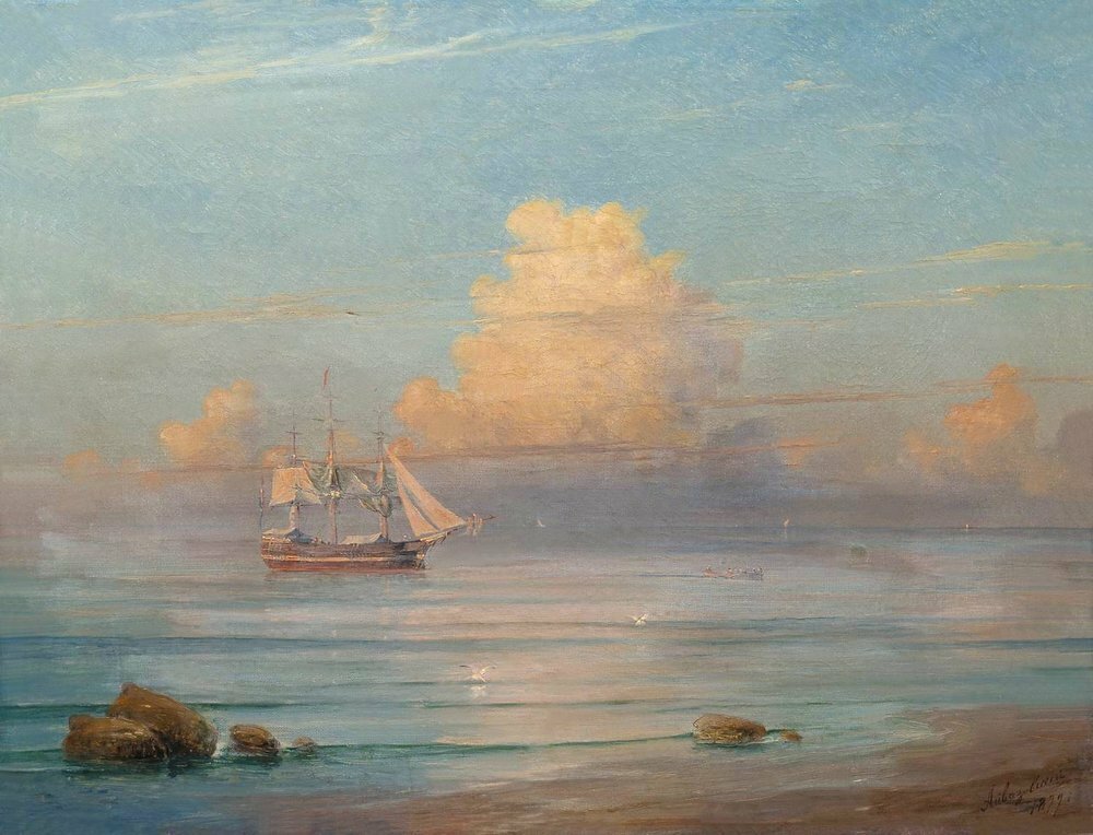 Aivazovsky - Russian painting, Aivazovsky, Longpost