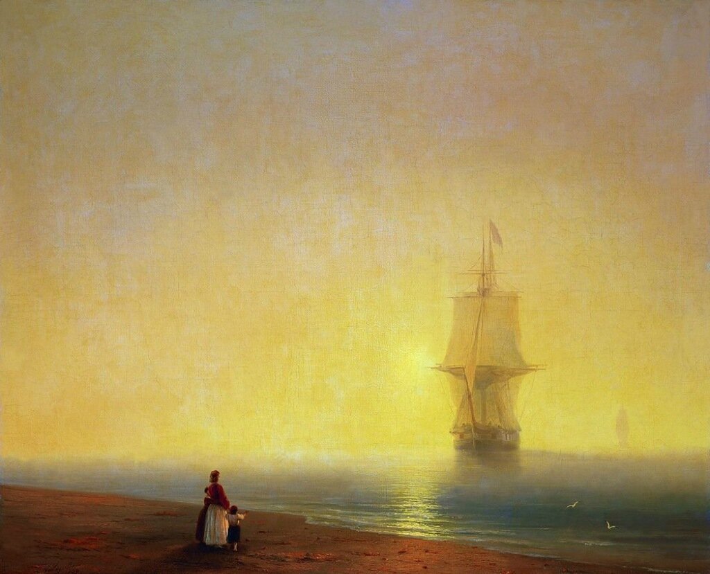 Aivazovsky - Russian painting, Aivazovsky, Longpost