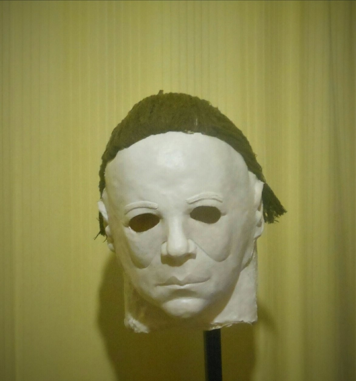 Michael Myers Mask - My, With your own hands, Handmade, Mask, Movies, Latex, Needlework without process, Art, Creation, Horror, Longpost, Michael Myers (Halloween)