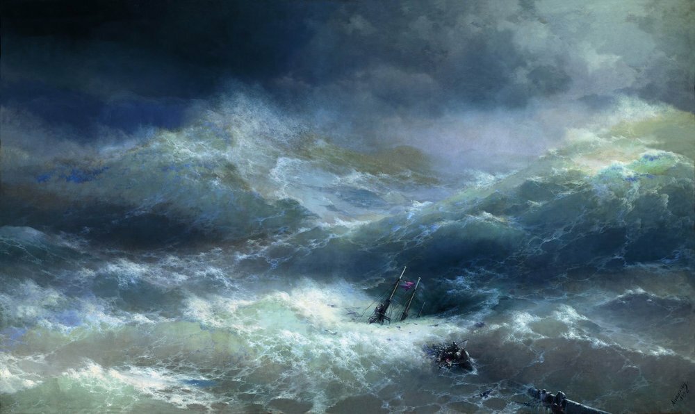 Aivazovsky - Russian painting, Aivazovsky, Longpost