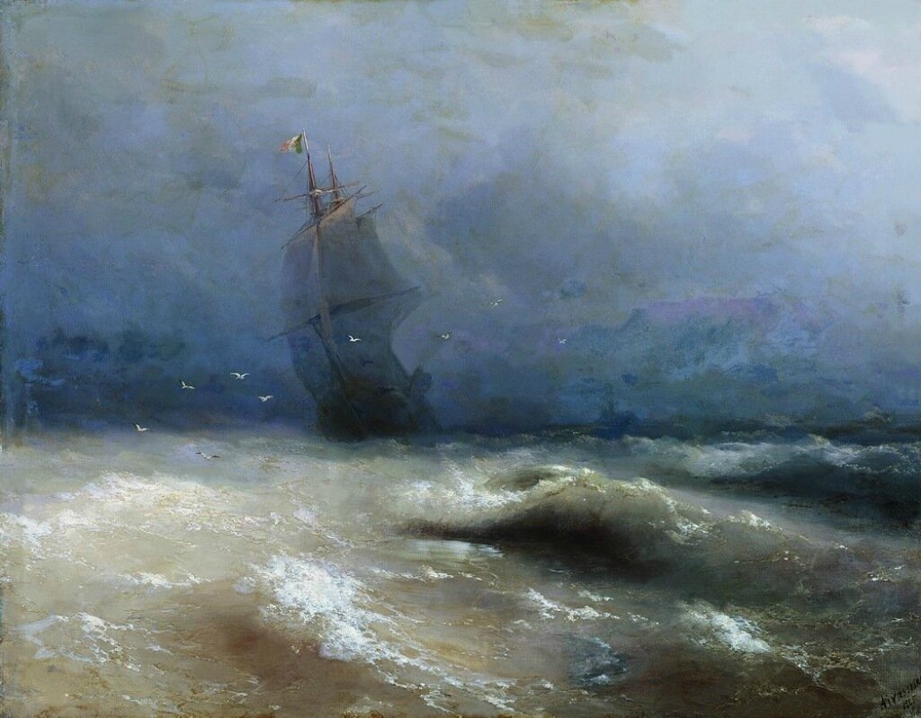 Aivazovsky - Russian painting, Aivazovsky, Longpost