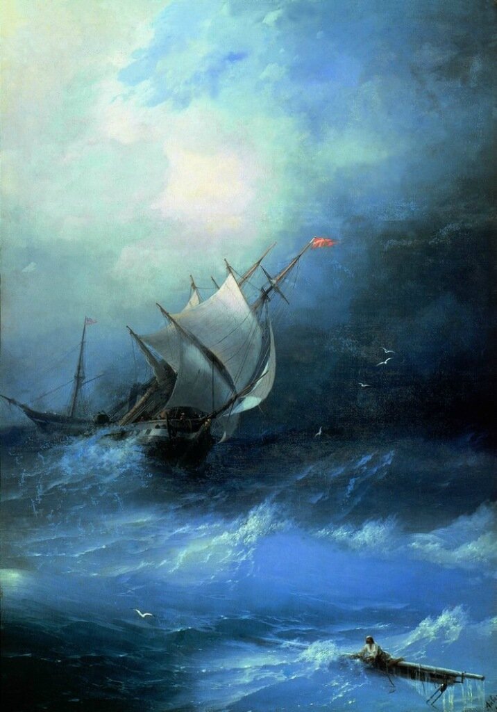 Aivazovsky - Russian painting, Aivazovsky, Longpost