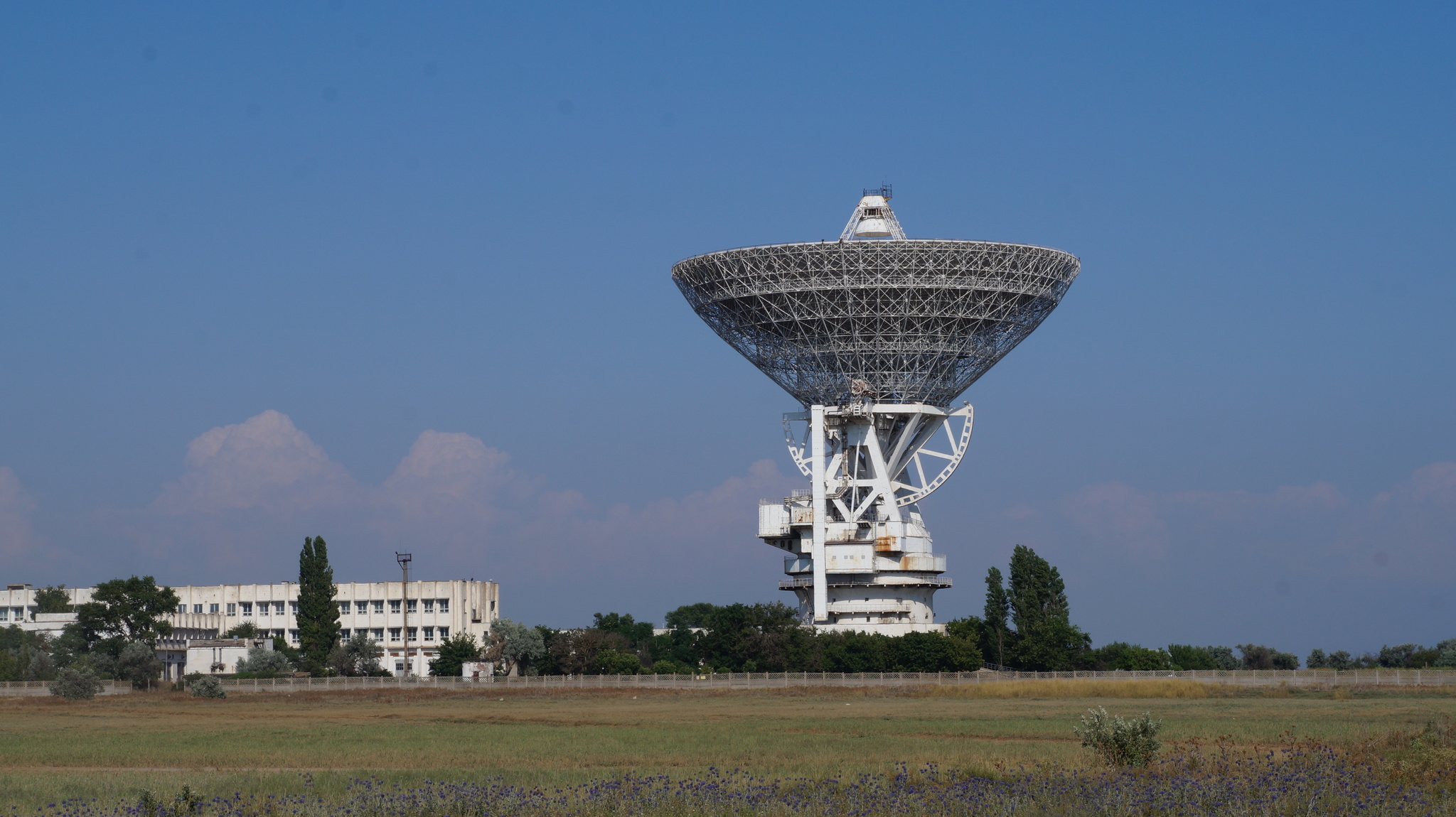 RT-70 radio telescope - My, Radio telescope, Rt-70, The photo, Stalker, Summer, Longpost