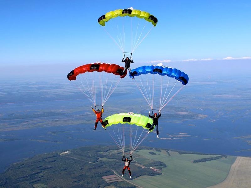 Dome acrobatics - Parachute, Sport, Longpost