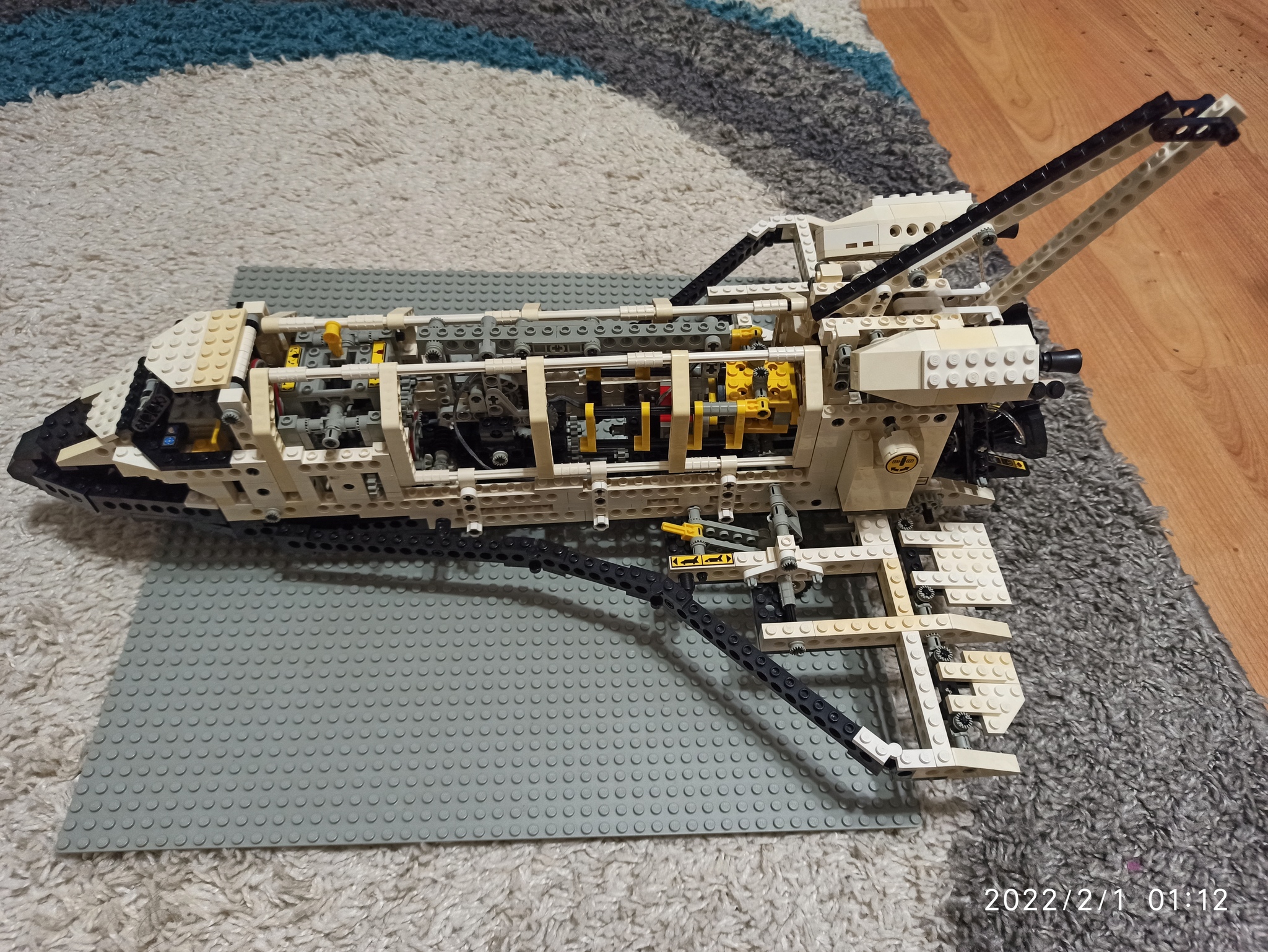 Космический шаттл 1996 год - Моё, LEGO, LEGO technic, Конструктор, 90-е, Подарки, Длиннопост