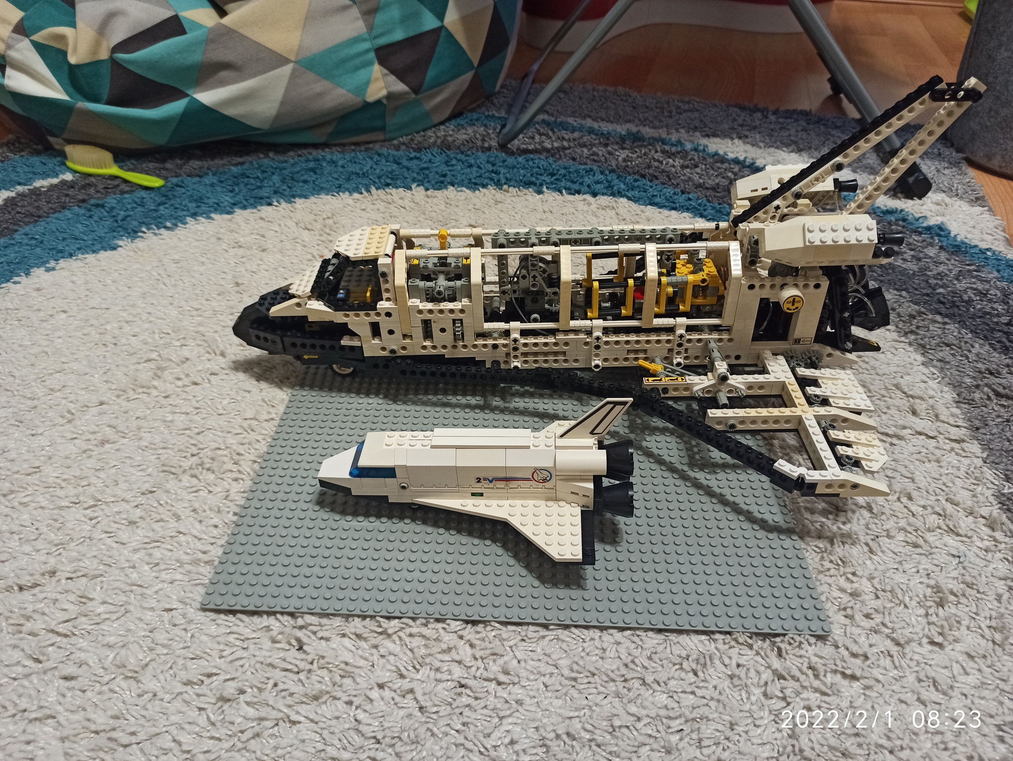 Космический шаттл 1996 год - Моё, LEGO, LEGO technic, Конструктор, 90-е, Подарки, Длиннопост