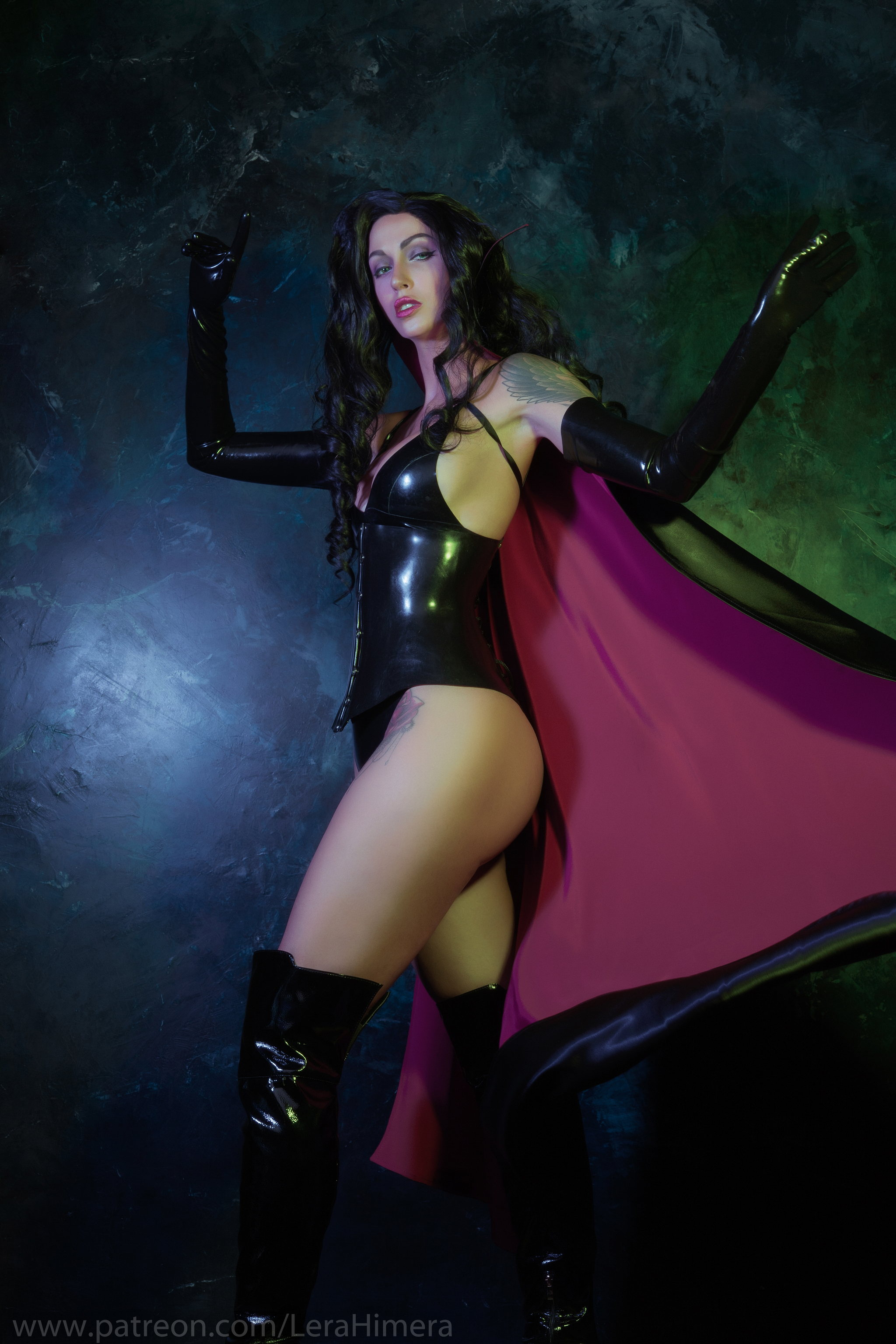 Dark Queen of Battletoads - NSFW, Girls, Erotic, Cosplay, Latex, Battletoads, Longpost