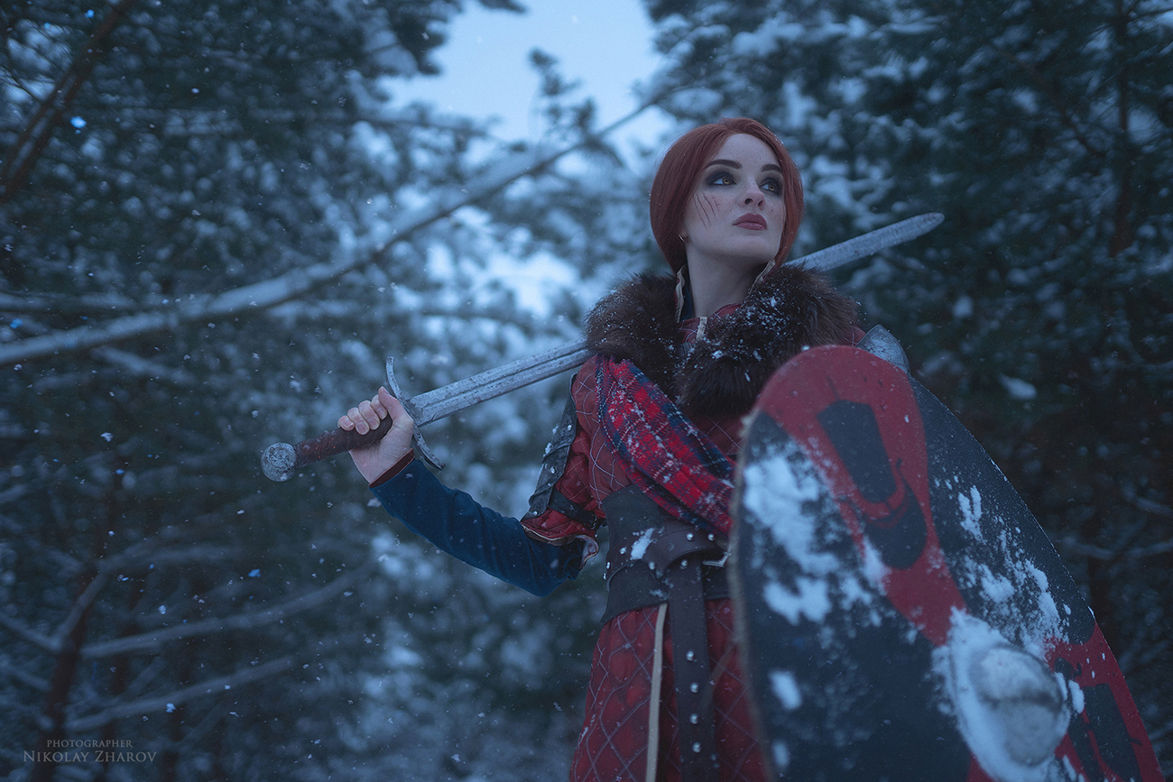 Keris AnKright / The Witcher - My, Cosplay, Girls, Games, Sofia Letyago, The Witcher 3: Wild Hunt, Keris en Krayt, Longpost