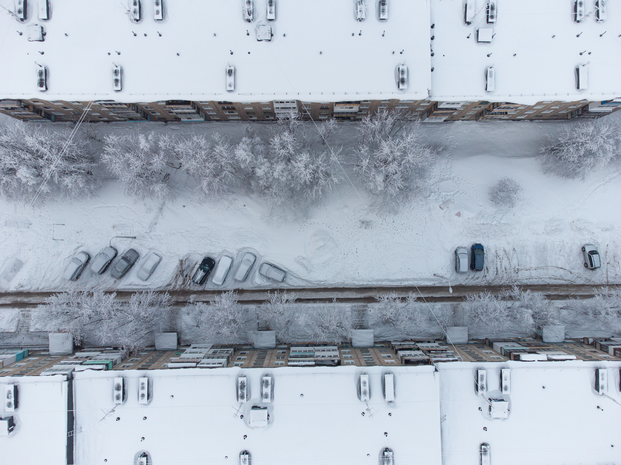 Khrushchevki in Murmansk - My, Murmansk, Murmansk region, Kola Peninsula, Architecture, North, Winter, Longpost