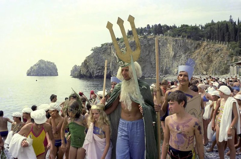 Pagans - The photo, Retro, Story, Humor, Made in USSR, Neptune, Holidays, Longpost