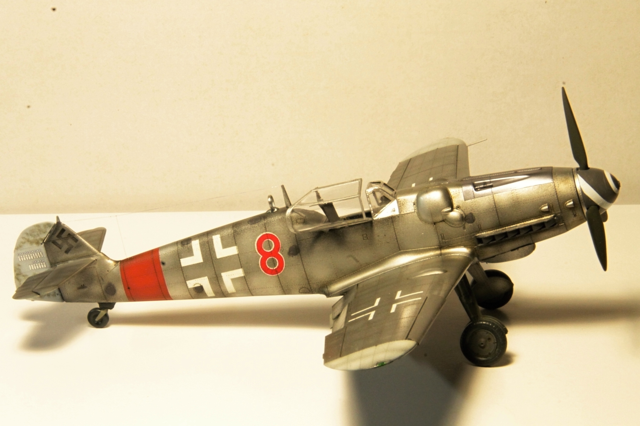 Bf 109G-6 late series  1/48 Eduard - My, Stand modeling, Modeling, Scale model, Aviation, Collection, Longpost