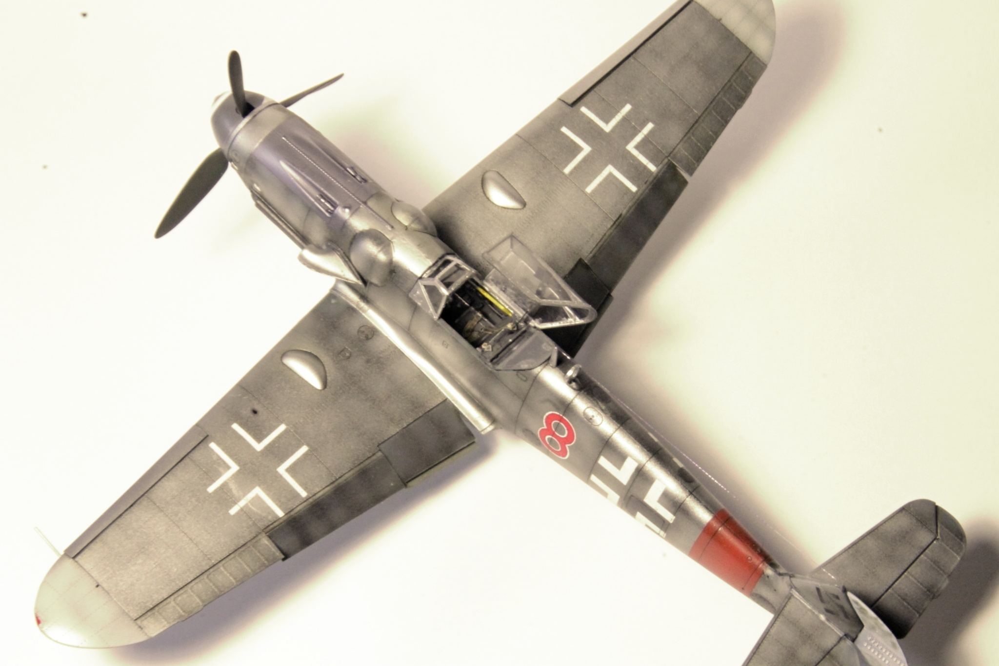 Bf 109G-6 late series  1/48 Eduard - My, Stand modeling, Modeling, Scale model, Aviation, Collection, Longpost