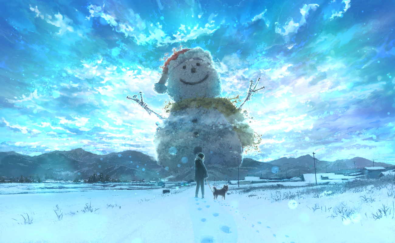 Снеговик | Пикабу