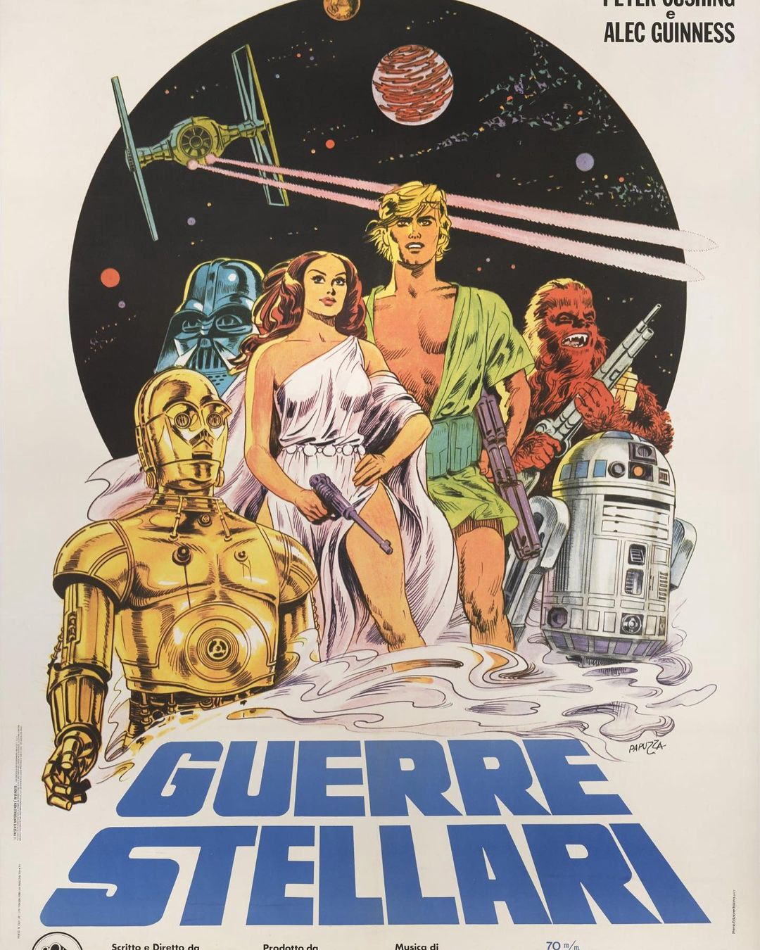 Vintage Italian poster of A New Hope - Star Wars, Poster