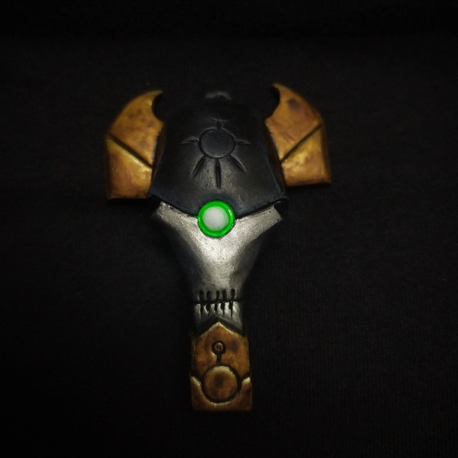 Ozkan Codifier - My, Needlework without process, Polymer clay, Лепка, Warhammer 40k, Necrons, Longpost